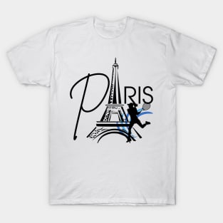 Paris summer games tennis T-Shirt